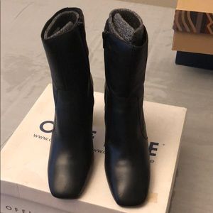 Purchased at Top Shop! Black leather boots
